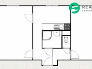 Prodej bytu 2+1, Chomutov, Zahradní, 52 m2