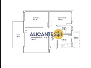Prodej bytu 3+kk, Santa Pola, COSTA BLANCA, Španělsko, 52 m2