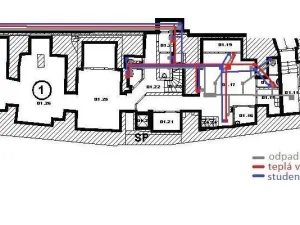 Pronájem restaurace, Brno, náměstí Svobody, 270 m2
