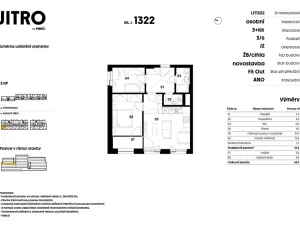 Prodej bytu 3+kk, 55 m2