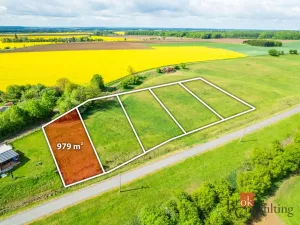 Prodej pozemku pro bydlení, Boharyně, 979 m2