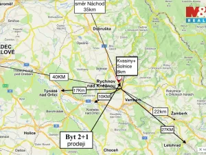 Prodej rybníku, Rychnov nad Kněžnou - Lipovka, 5963 m2