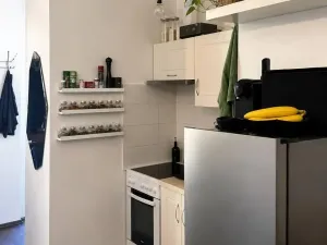 Pronájem bytu 1+kk, Praha - Holešovice, Kamenická, 27 m2