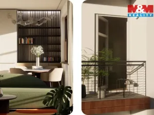 Prodej bytu 1+kk, Praha - Holešovice, Vinařská, 22 m2