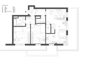 Pronájem bytu 4+kk, Praha - Hloubětín, K náhonu, 119 m2