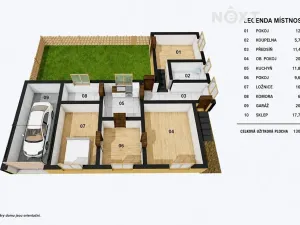 Prodej rodinného domu, Lanžhot, Luční, 130 m2