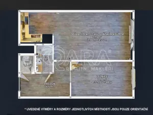 Pronájem bytu 2+kk, Kralupy nad Vltavou, Lobeč, 41 m2
