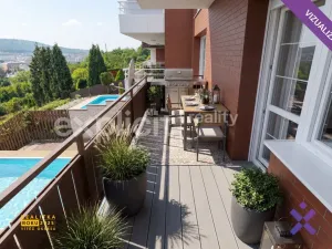 Pronájem bytu 3+kk, Zlín, Nad Vývozem, 105 m2