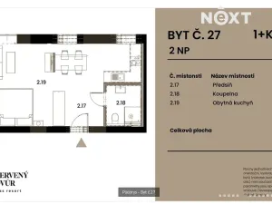 Prodej bytu 1+kk, Rapotín, Výzkumníků, 35 m2