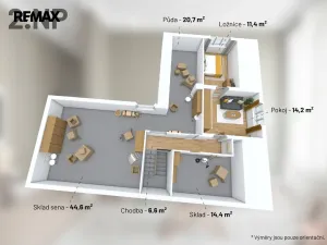 Prodej chalupy, Velké Meziříčí, Karlov, 123 m2