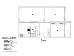 Prodej bytu 3+1, Tišnov, Hornická, 73 m2