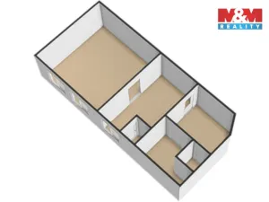 Prodej bytu 1+1, Ostrava - Hrabůvka, Heritesova, 52 m2