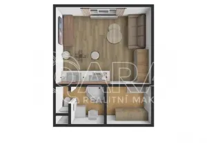 Prodej bytu 1+kk, Benešov, Žižkova, 29 m2