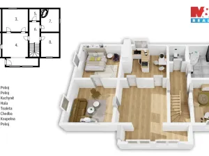 Prodej rodinného domu, Postupice, V Hůře, 129 m2