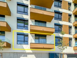 Pronájem bytu 2+kk, Praha - Černý Most, Arnošta Valenty, 35 m2