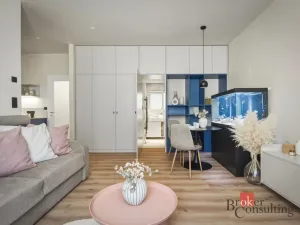 Prodej bytu 1+kk, Praha - Vinohrady, náměstí Jiřího z Lobkovic, 44 m2