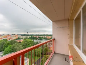 Pronájem bytu 2+kk, Pardubice - Polabiny, kpt. Bartoše, 45 m2
