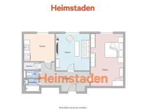 Pronájem bytu 2+1, Havířov - Město, Makarenkova, 61 m2