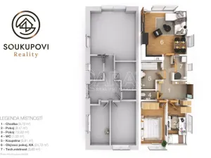 Prodej bytu 3+kk, Olešná, 68 m2