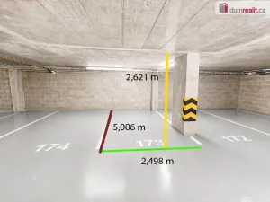 Pronájem garáže, Praha, Čerpadlová, 13 m2