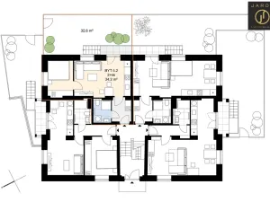 Prodej bytu 2+kk, Kladno, Dvorská, 34 m2