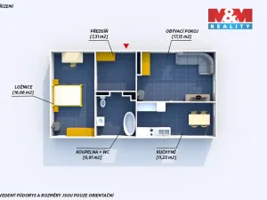 Prodej rodinného domu, Zruč-Senec - Zruč, Zlatá, 83 m2