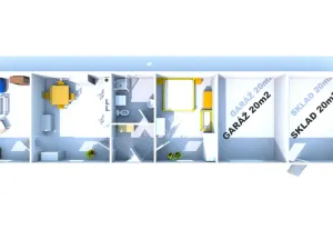 Prodej rodinného domu, Pečky - Velké Chvalovice, Pečecká, 75 m2