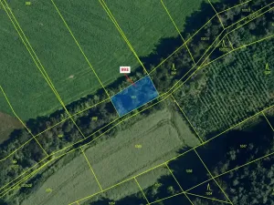 Dražba pozemku, Březí nad Oslavou, 432 m2
