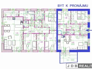 Pronájem bytu 3+kk, Roudnice nad Labem, 62 m2