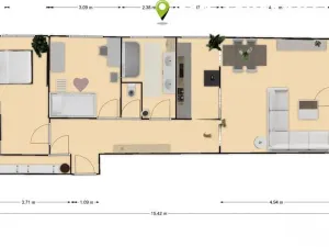 Prodej bytu 3+kk, Olomouc - Nová Ulice, U stadionu, 74 m2