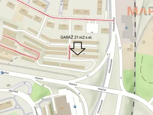 Prodej garáže, Jirkov, 21 m2