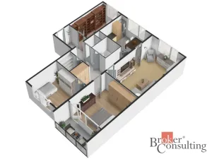 Prodej bytu 4+1, Planá, Bohušova, 96 m2