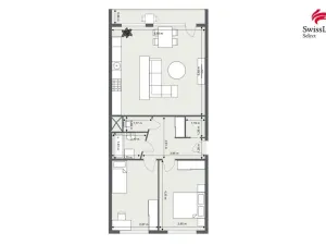 Prodej bytu 3+kk, Kladno, Mládežnická, 70 m2