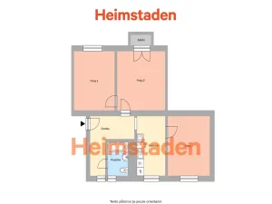 Pronájem bytu 3+1, Havířov - Město, Na Nábřeží, 83 m2