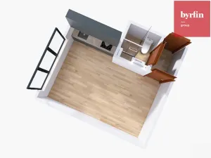 Pronájem bytu 1+kk, Opava, Nákladní, 21 m2