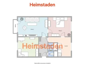 Pronájem bytu 3+1, Havířov - Město, Kapitána Vajdy, 69 m2
