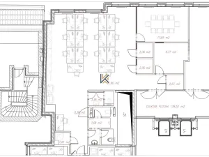 Pronájem kanceláře, Praha - Nové Město, Olivova, 140 m2