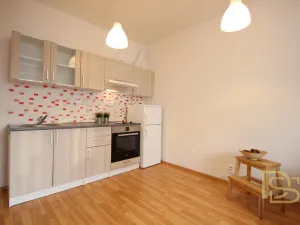Pronájem bytu 1+kk, Brno - Žebětín, Říčanská, 27 m2