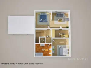 Prodej rodinného domu, Chlumec, Holubova, 241 m2