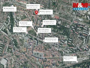 Pronájem bytu 2+1, Litoměřice - Předměstí, Palackého, 61 m2