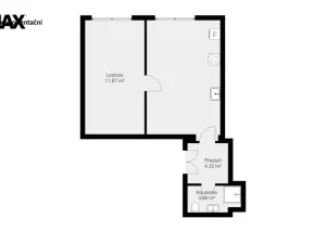 Pronájem bytu 2+kk, Praha - Vinohrady, Korunní, 53 m2