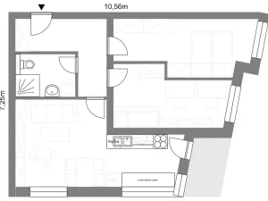 Prodej bytu 3+kk, Jablonec nad Nisou, Krkonošská, 63 m2