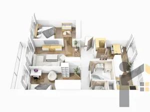Prodej bytu 3+1, Praha - Libuš, Na domovině, 80 m2