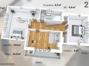 Prodej rodinného domu, Sulice - Hlubočinka, Na Vyhlídce, 257 m2