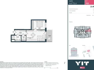 Prodej bytu 2+kk, Praha - Kamýk, Imrychova, 48 m2