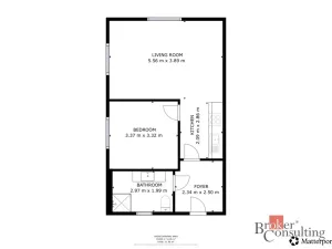 Pronájem bytu 2+kk, Vochov, 49 m2