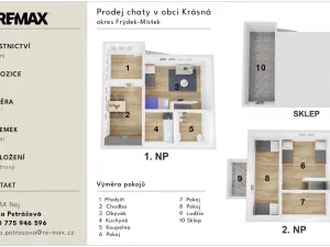 Prodej chaty, Krásná, 54 m2