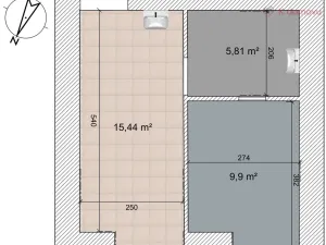 Pronájem obchodního prostoru, Brno - Staré Brno, Pekařská, 31 m2