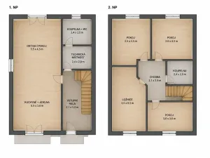 Prodej pozemku pro bydlení, Dolní Podluží, 1390 m2