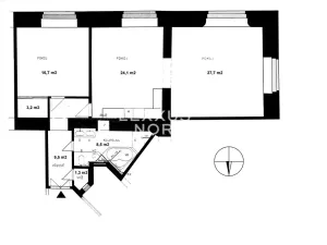 Prodej bytu 2+kk, Praha - Žižkov, Ševčíkova, 91 m2